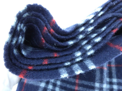 Burberry Lambswool House Check Navy Scarf Scarf Burberry