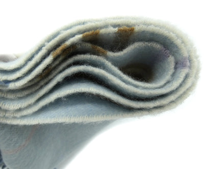 Burberry Cashmere and Wool Icon Stripe Blue Scarf Scarf Burberry
