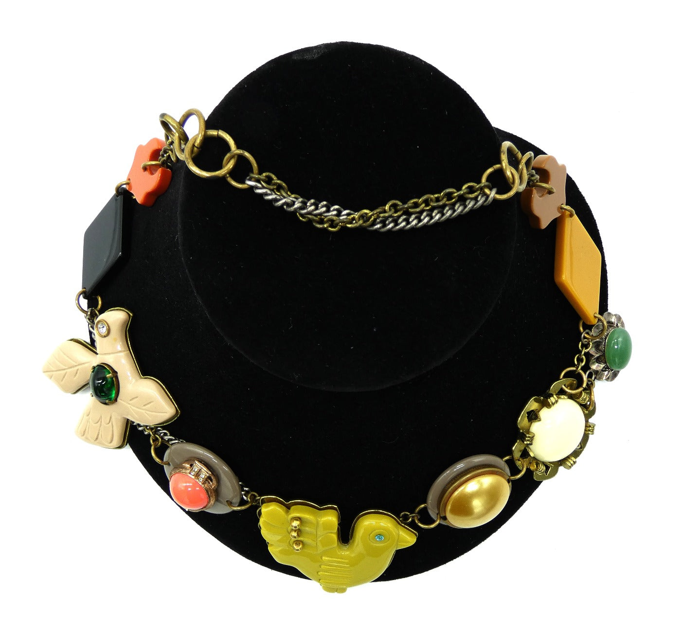 Chloe Vintage Chunky Art Necklace Necklace Chloe