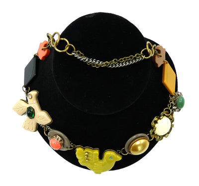 Chloe Vintage Chunky Art Necklace Necklace Chloe