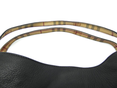 Burberry Canterbury Black Leather Bag Bag Burberry
