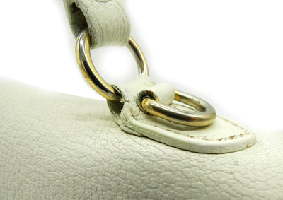 Miu Miu White Leather Madras 2way Bag Bag Miu Miu