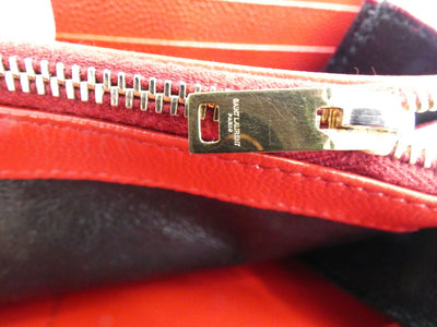 Saint Laurent Rouge Grain De Poudre Large Envelope Wallet Wallet YSL