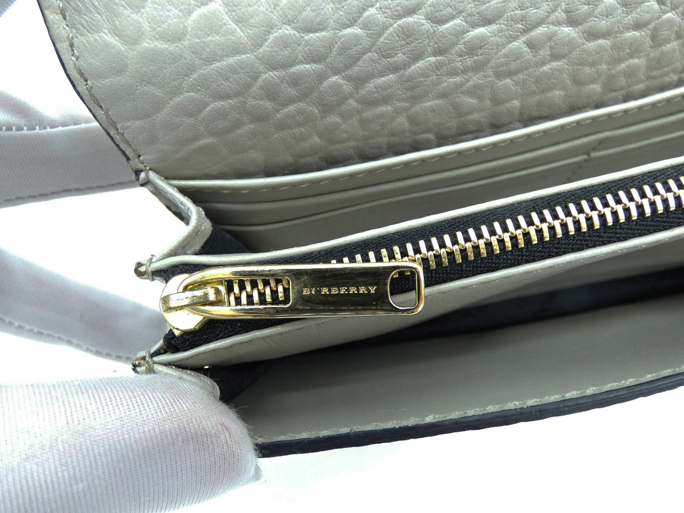 Burberry Putty Leather Madison Bag Bag Burberry