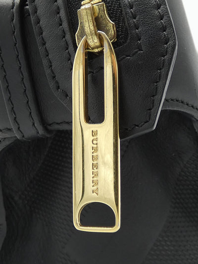 Burberry Black Leather Small Clifton Handbag Bag Burberry