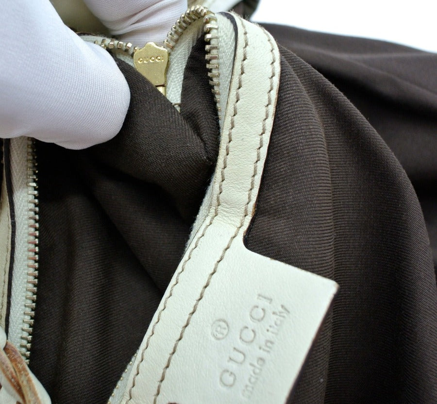 Gucci Tan GG Canvas Pelham Large Hobo Bag Gucci